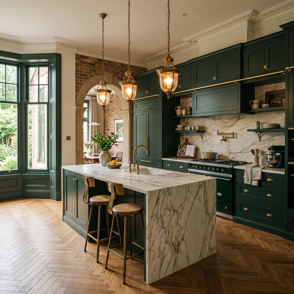 Luxury kitchen renovation by Heritage Construction