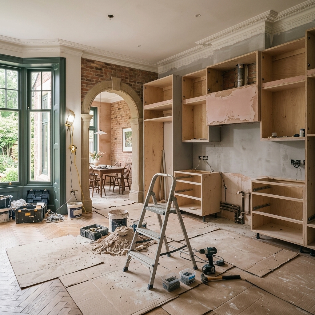 Kitchen Plasterboard and Flooring Leeds